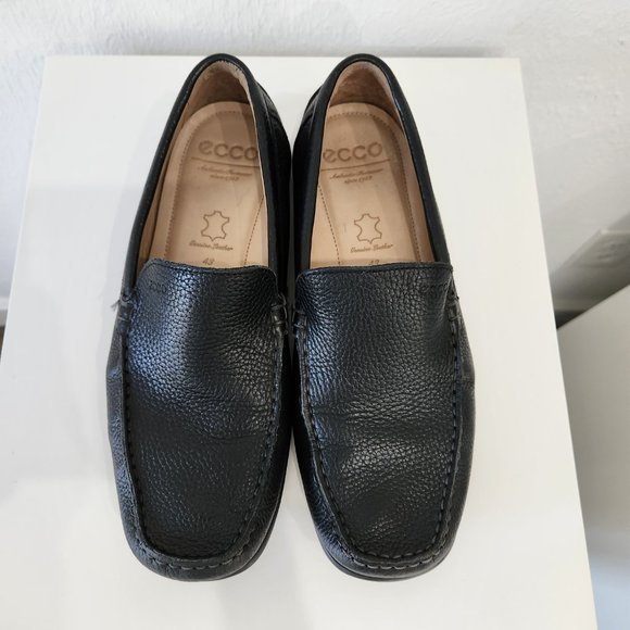 ecco Pebbled Leather Slip On Loafers main image 8